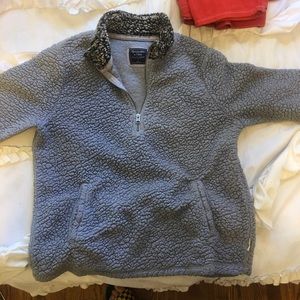 A&F Cozy Sherpa Pullover